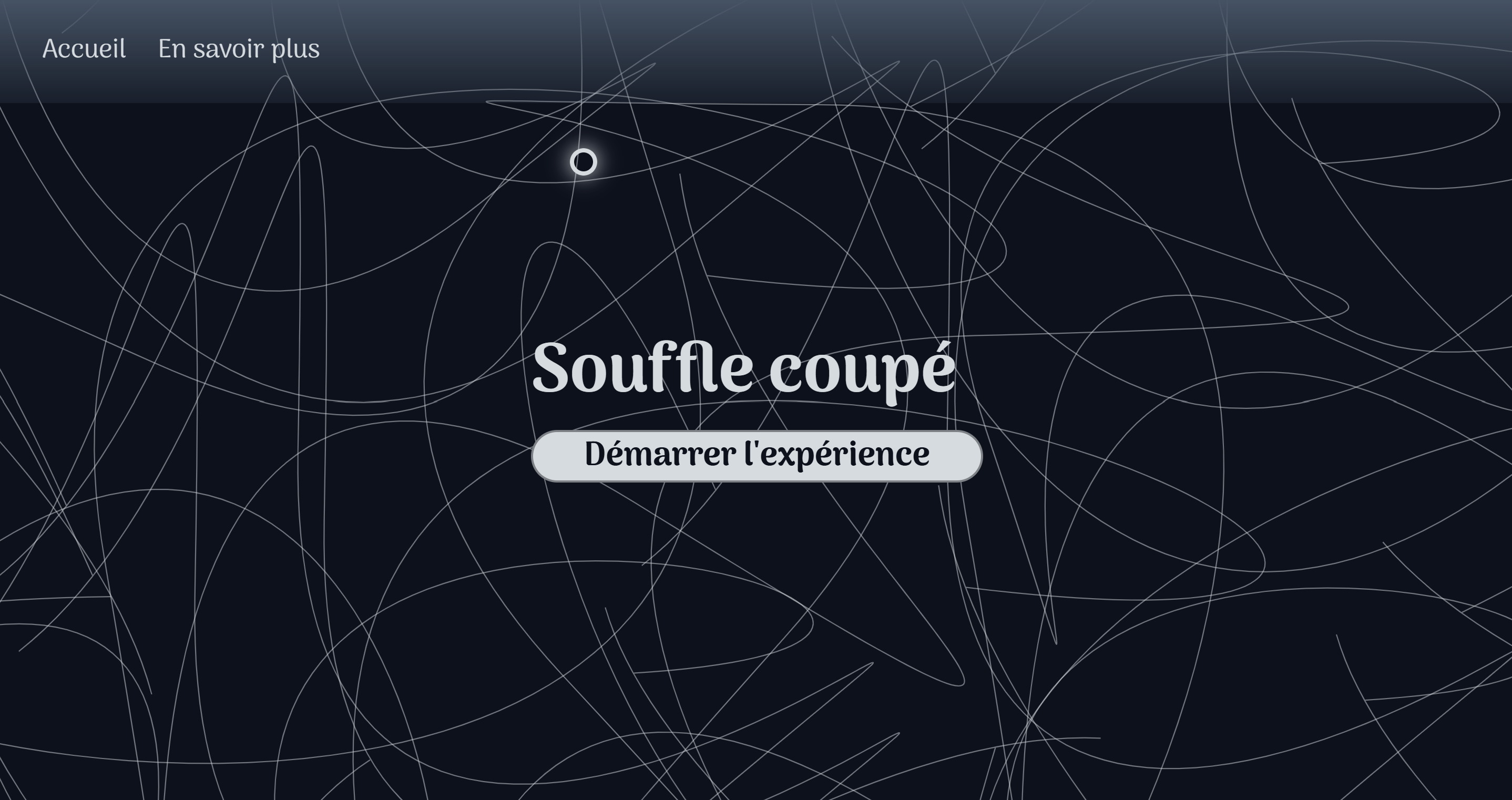 Expérinece Souffle coupé l'accueil